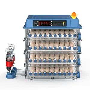 Incubadora de ovos 250, máquina inteligente totalmente automática de ovos de aves para venda no iraque