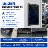 Panel PC Industrial Todo en Uno con Pantalla Táctil Capacitiva para Aplicaciones HMI
