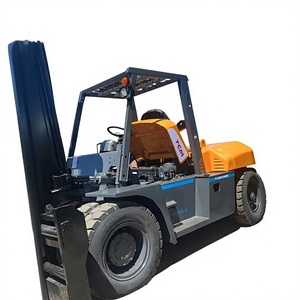 Montacargas TCM Usado de 10 Toneladas FD100 FD80 FD50, Montacargas Diésel de Alto Rendimiento para Trabajo Pesado en Venta, Montacargas de Segunda Mano Confiable - Product Image 1