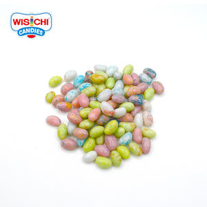 무료 샘플 발렌타인 젤리 거미 핫 세일 장난감 트럭 다채로운 맛있는 젤리 콩 얼룩덜룩 - Product Image 1