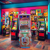 Mini flipper monnayeur en gros nouveauté Machine de divertissement jeu d'arcade électronique mécanique pour FEC enfants adultes