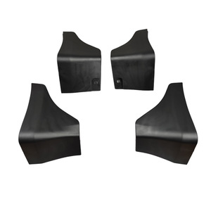Infiniti Q70L Q50L <b>Mud</b> <b>Flaps</b> 2015-2024 Black Plastic Tire Guards 3M Tape Install - Product Image 1