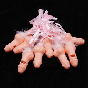 นกหวีดพลาสติกสำหรับงานปาร์ตี้สละโสด ของเล่นตกแต่งตลกๆ รูปทรงอวัยวะเพศชาย สำหรับผู้หญิง - Product Image 6