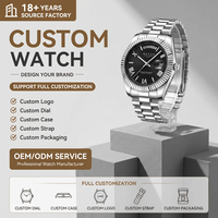 Montre de sport de luxe MEDEO pour homme, en acier inoxydable, quartz, étanche 5 ATM, cadran de 40 mm, lumineuse, montre pour homme, Relojes De Hombre