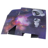 Emballage de boîte d'expédition ondulé en papier unique imprimé personnalisé pour boîte d'insertion de courrier en papier cadeau