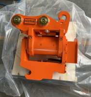 Attache rapide hydraulique inclinable pour godet d'excavatrice jusqu'à 180 degrés