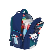 2025 vente chaude de haute qualité Anime à motifs étanche cartable Protection de la colonne vertébrale école primaire filles sac à dos fermeture à glissière