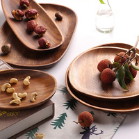 Assiettes à Sushi pour enfants, Restaurant bon marché, Style japonais, assiettes en bois de bambou, assiettes à dîner pour enfants