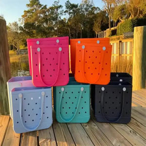 Sac fourre-tout léger en EVA, tailles S/L, avec logo mignon, ouverture en cuir, idéal pour la plage, le <span class=keywords><strong>bateau</strong></span>, la piscine, le travail, l'école, le sport, pour adultes - Product Image 3