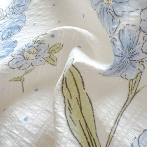 Juego de cama de algodón Jacquard de cuatro piezas con flores Pastoral francesa, Sábana de dormitorio de tres piezas de grado infantil materno, funda de almohada - Product Image 2