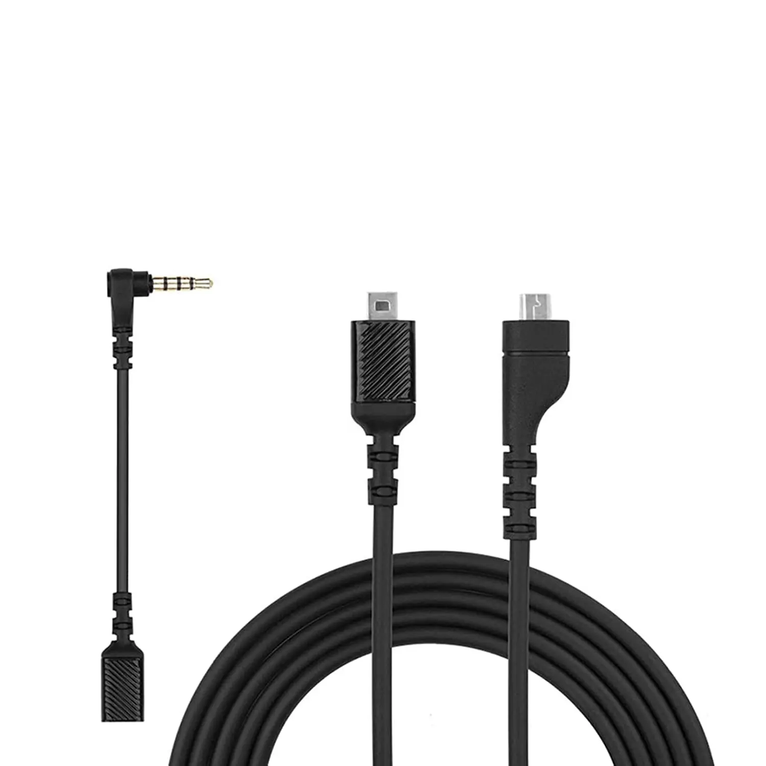 1.5m+20cm Length Audio Cable Compatible with SteelSeries Arctis 3 / Arctis 5 / Arctis 7 Gaming Headset with 3.5mm Adapter Cable