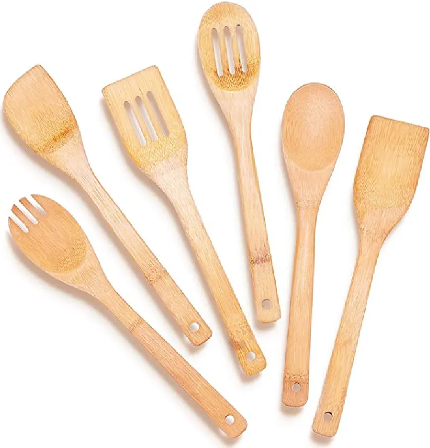 bamboo kitchen utensils