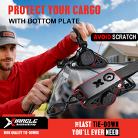 Premium 2 inci X 10 kaki 3000 Lbs. Tali Pengikat Ratchet Otomatis BS Heavy Duty Self Retracting