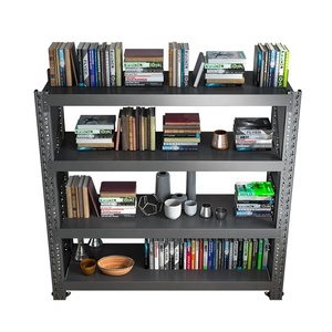 CE Certificates Book Shelf Multi-Level Adjustable Shelves Home Warehouse Library Storage Rack - Product Image 1