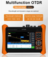 IPC 6510 OTDR Tester Layar Sentuh 5.4 Inci Input VGA 4K Pelacak Kabel Digital Pengukur Daya Optik Panjang Gelombang 1610nm 28dB