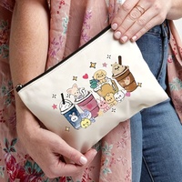 Pochette de maquillage personnalisée SKZ K-POP, sac de rangement de voyage pour articles de toilette, trousse de toilette, cadeau pour enterrement de vie de jeune fille