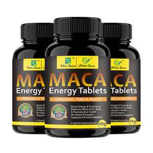 Natural Maca Tablets Man power products Ostra Orgânica Enhance MACA Energy cápsulas Para homens mulheres - Product Image 1