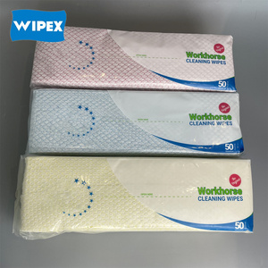 ผ้าเช็ดทำความสะอาดครัว Wipex แบบแห้งและเปียก ผลิตจากผ้าไม่ถักทอ ใช้ได้กับอาหาร ปลอดภัยสำหรับงานบริการอาหาร ผ้าเช็ดทำความสะอาดฆ่าเชื้อแบคทีเรีย - Product Image 4