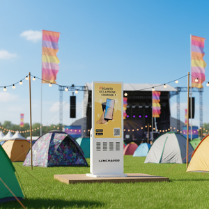 Estación de Carga de Baterías Compartida con 24 Ranuras NFC POS, Estación de Alquiler de Baterías, Canal de Pago Stripe - Product Image 6