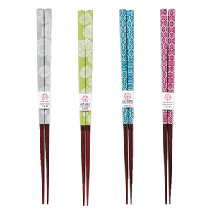 Palillos de madera natural estilo japonés precio bajo Premium reutilizables - Product Image 1