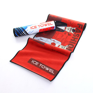 ผ้าขนหนูสำหรับเล่นกีฬาซับน้ำได้ดีทำจากผ้าฝ้ายไมโครไฟเบอร์ผ้าขนหนูแนวสปอร์ตออกแบบได้ตามที่ต้องการ - Product Image 5