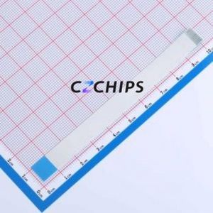 FFC-0.5-17-100-B-4-8 FFC Cable (Flexible Flat Cable) P=0.5mm Connector 17P 0.5mm 0.3mm Reverse - Product Image 2