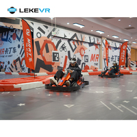 LEKE Parc d'attractions, projet commercial de karting MR personnalisé, karting électrique intérieur pour enfants et adultes