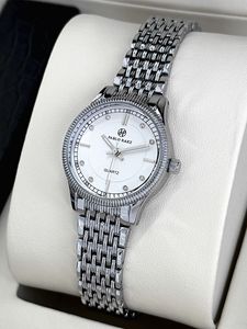 Nuevo modelo de reloj - reloj de pulsera de cuarzo dorado, estilo moderno y elegante para mujer, resistente al agua, con cadena. - Product Image 2