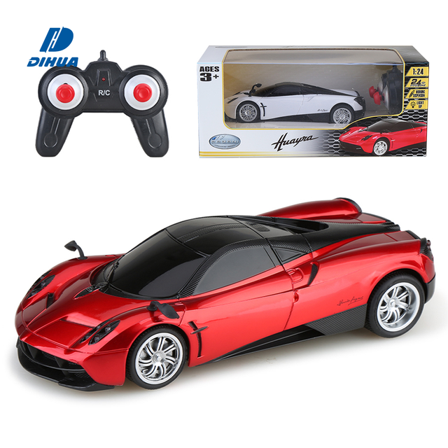 Official Licensed 1:24 Pagani Huayra 2.4Ghz Remote Control Car with Lights Cool RC Supercar Model Indoor Outdoor Toy for Kids