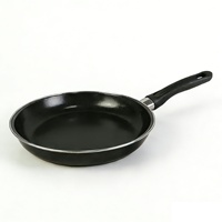 Ensemble de poêles à crêpes antiadhésives trois pièces transfrontalières, compatibles gaz et induction, pour frire steak et œufs, design moderne et simple