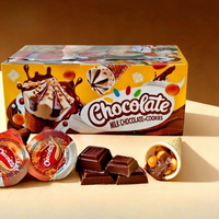 Biscuits en forme de cornet de crème glacée personnalisés, vente en gros de collations, biscuits au chocolat au lait sucré, biscuits croustillants fourrés à la confiture, gaufrettes en forme de cône