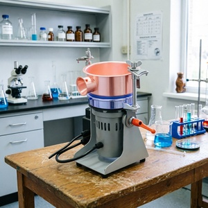 Machine de broyage de sel de bureau à <span class=keywords><strong>jet</strong></span> d'<span class=keywords><strong>air</strong></span>, microniseur pour poudre fine de perle et cosmétique - Product Image 5