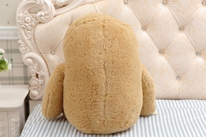 Échantillon gratuit Kawaii adopter moi grand oreiller Animal en peluche paresseux blanc et jaune peluche jouet poupée douce éducation cadeau pour tout-petits - Product Image 5