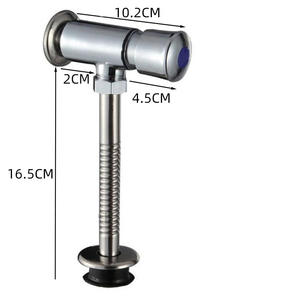 Válvula de Descarga Oculta para Urinario, Cuerpo de Cobre, Montaje en Pared, Control Manual, Diseño Minimalista - Product Image 2