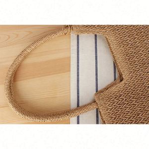 Wholesale Summer <b>Beach</b> Travel Tote <b>Bag</b> <b>Large</b> Capacity Handbag Women's Paper Straw <b>Bag</b> - Product Image 4