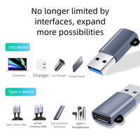 Adaptateur OTG USB-C Femelle vers USB 3.0 Mâle Newstarlink avec Protection Contre les Courts-Circuits, en Alliage d'Aluminium, pour Caméra 10G, 100% Compatible OEM