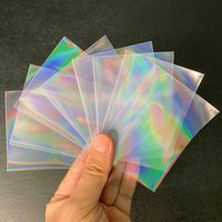 Protège-cartes TCG en forme de cœur, en aluminium, à chargement par le haut, pour cartes de jeu de société PP YGO, protection photo, étui de protection pour cartes à collectionner