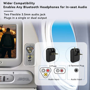 Meilleure vente OEM ODM Écran OLED <span class=keywords><strong>Transmetteur</strong></span> <span class=keywords><strong>Bluetooth</strong></span> <span class=keywords><strong>Transmetteur</strong></span> audio <span class=keywords><strong>Bluetooth</strong></span> pour <span class=keywords><strong>avion</strong></span> <span class=keywords><strong>Transmetteur</strong></span> <span class=keywords><strong>Bluetooth</strong></span> - Product Image 3