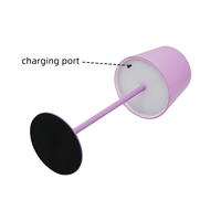 Lampe de bureau LED portable rechargeable, pliable, réglable en hauteur, à intensité variable en continu, pour la lecture à la maison, au bureau ou dans la chambre