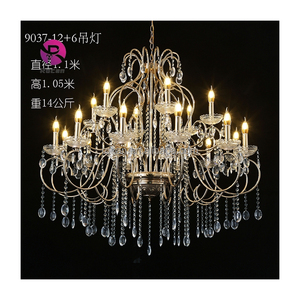 Lampe suspendue de <span class=keywords><strong>plafond</strong></span> de <span class=keywords><strong>mariage</strong></span> en forme de bougie LED pour la décoration de <span class=keywords><strong>plafond</strong></span> de <span class=keywords><strong>salle</strong></span> de banquet - Product Image 5