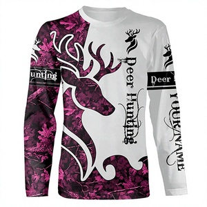 Chemise de chasse imperméable à manches courtes pour homme RealTree, imprimé animal, respirante, polyester, logo sur le devant, vêtements d'extérieur, été - Product Image 4