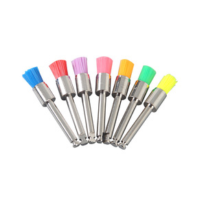 อู ลียาแปรงขัดฟันไนลอนสีสันสดใสแบบใช้แล้วทิ้งสำหรับฟอกสีฟันเครื่องมือดูแลช่องปาก 100 ชิ้น - Product Image 4