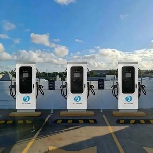 Borne de Recharge Rapide Commerciale DC 120kW Double Connecteur pour Véhicules Électriques avec Prise en Charge de Paiement Localisé (POS, RFID, APP) pour un Retour sur Investissement Rapide - Product Image 2