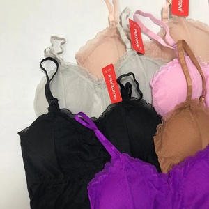 Reggiseno a basso prezzo stile sportivo Maidens unrimed Breast Wrap One Body Cotton Inner Bowl gilet da donna rimovibile senza cuciture-J - Product Image 4