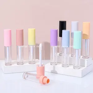 Em estoque 8ml Custom Logo Vazio Big Brush Lip Tint Garrafa Grande Lip Gloss Recipientes Lipgloss Tubes Embalagem Cosmética