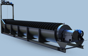 מכונת שטיפת חול ספירלית למחצבה, מכונת שטיפת חול מינרלי, ציוד שטיפה ספירלי - Product Image 3