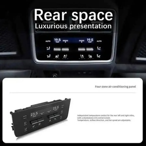 Panneau de climatisation pour sièges arrière, sans programmation, mise à niveau sans perte 1:1, panneau de commande de climatisation LCD pour Porsche Cayenne 2024 - Product Image 4