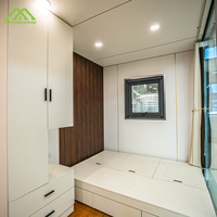 Maison préfabriquée modulaire en acier certifiée CE, prête à l'emploi, écologique, pour hôtel, bureau, camping