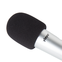 Yinyu MSF003 Housse en mousse universelle pour microphone, protection contre le vent, pour enregistrement en studio et performance vocale en direct