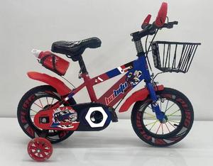 Bicicletta per bambini Baidu da 16 pollici con rotelle e cestino per bambini dai 3 ai 6 anni, per uso esterno - Product Image 1